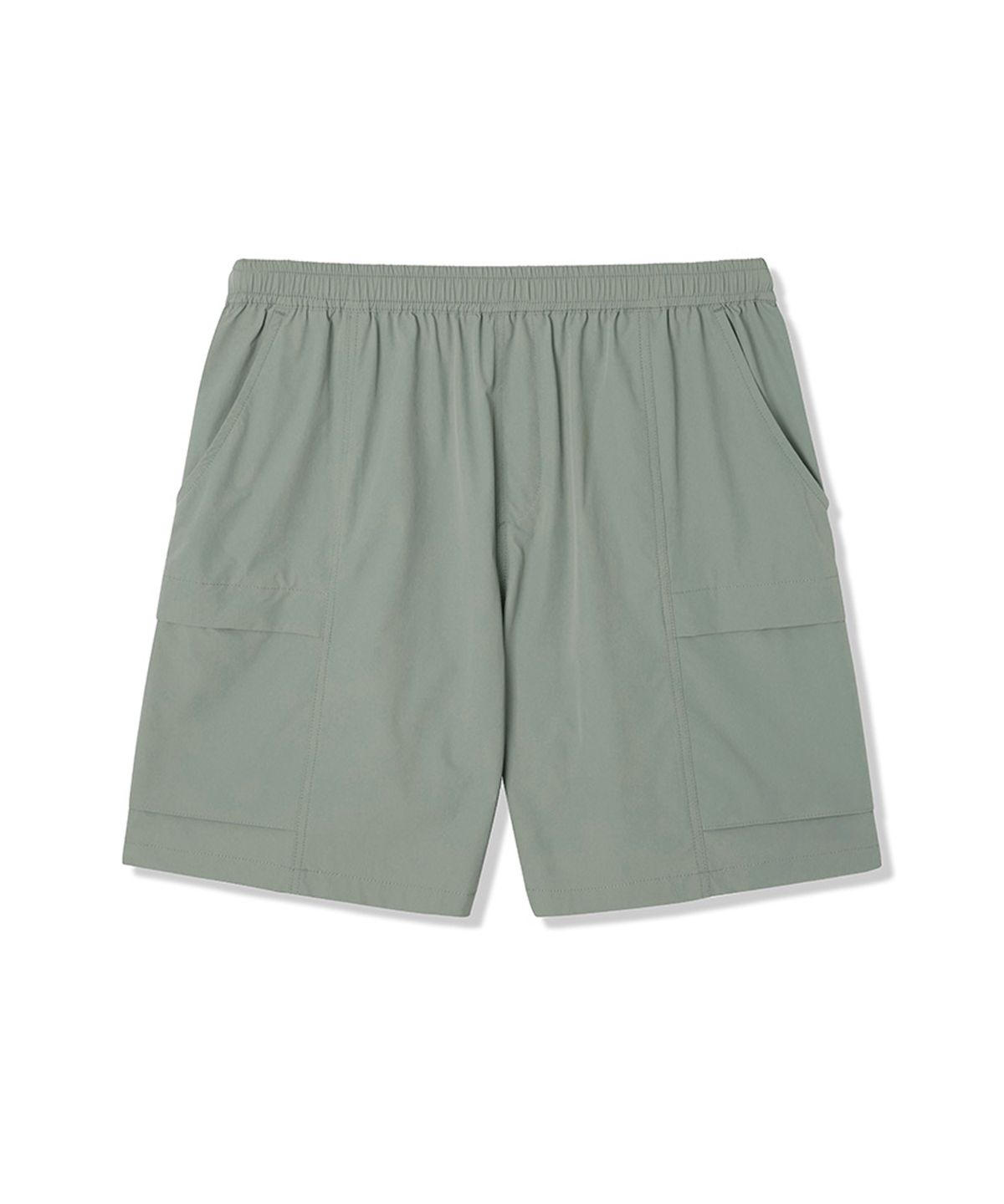 애드호크(ADHOC) 남성 풀밴딩 우븐 카고 쇼츠 (KHAKI) (HB4SP41)