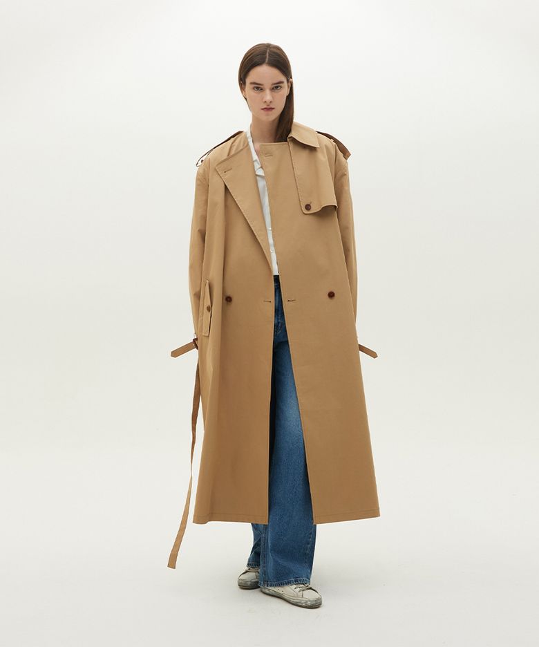 Origami trench coat