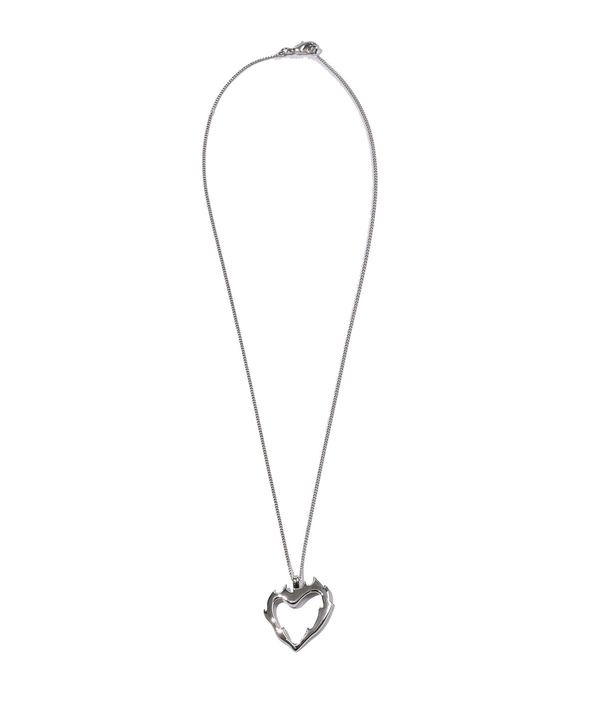 원더비지터(WONDERVISITOR) Burning heart Necklace