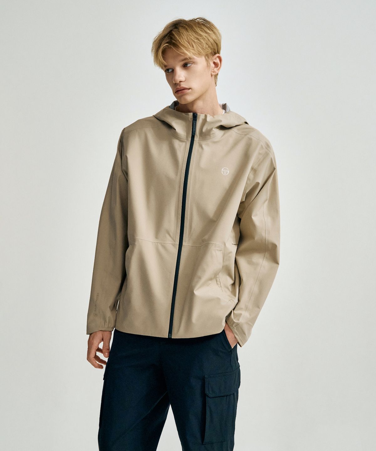 세르지오 타키니(SERGIO TACCHINI) M 3레이어 쉴드 우븐 자켓
