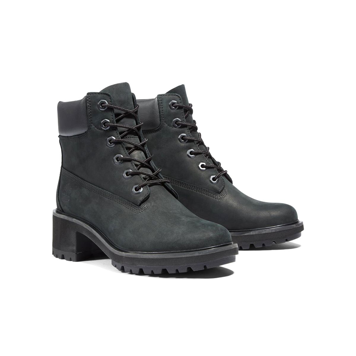 팀버랜드(TIMBERLAND) 여성 미드 레이스 워터프루프 부츠 블랙_TB1A25C40011