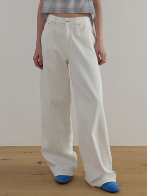 M WIDE DENIM_WHITE