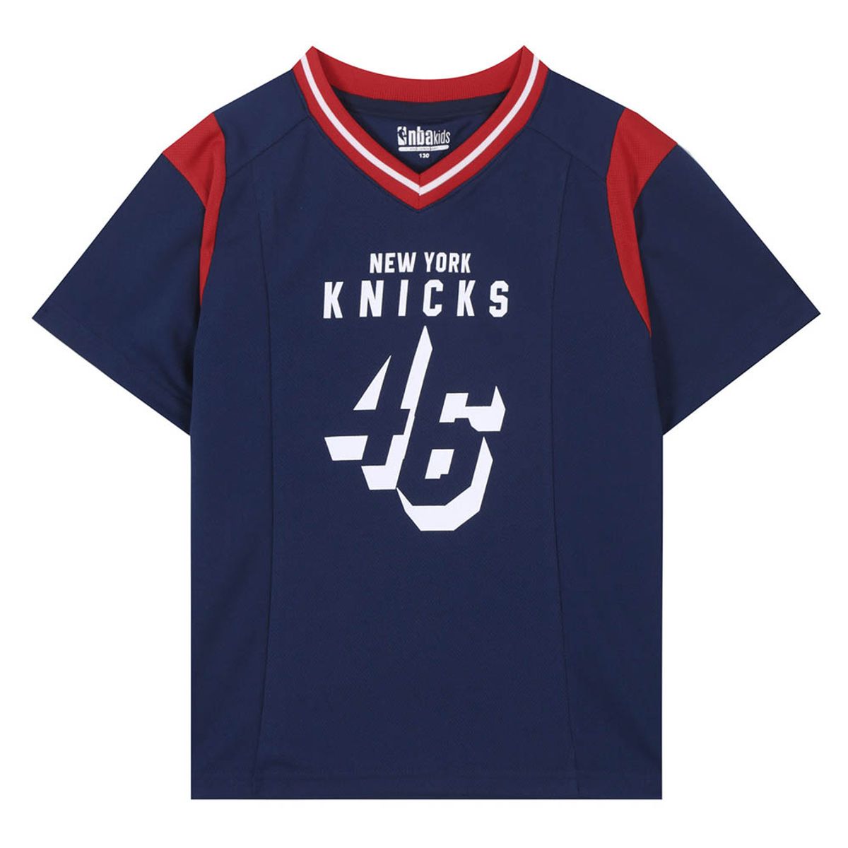 엔비에이 키즈(NBA KIDS) NBA 폴리메쉬 절개 팀 티셔츠(K252TS090P) 네이비