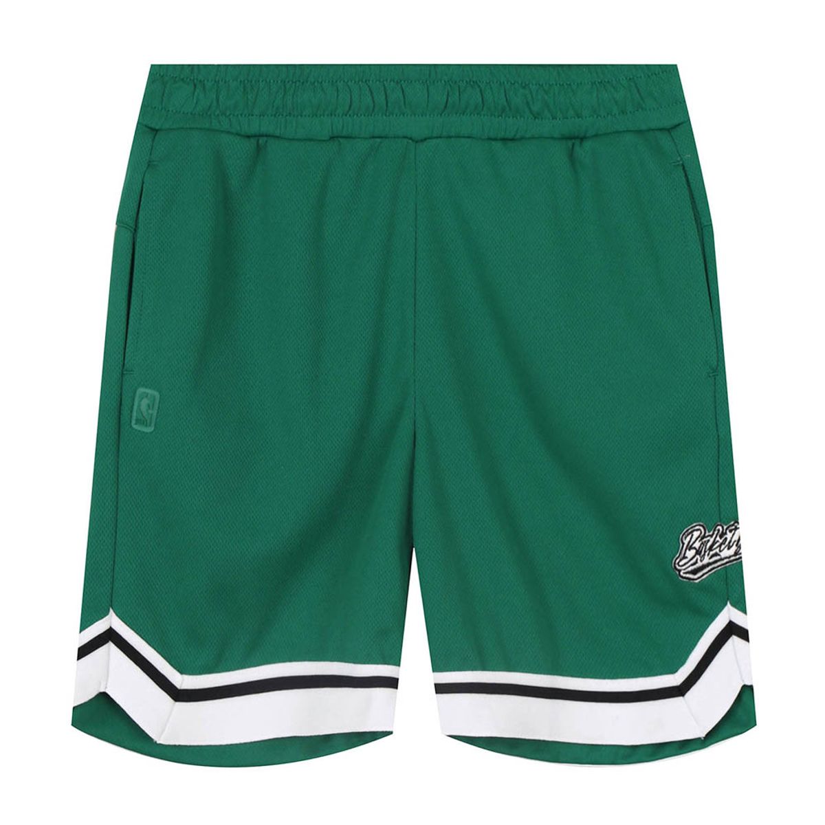 엔비에이 키즈(NBA KIDS) NBA 폴리 메쉬 5부 팬츠(K252TP090P) 그린