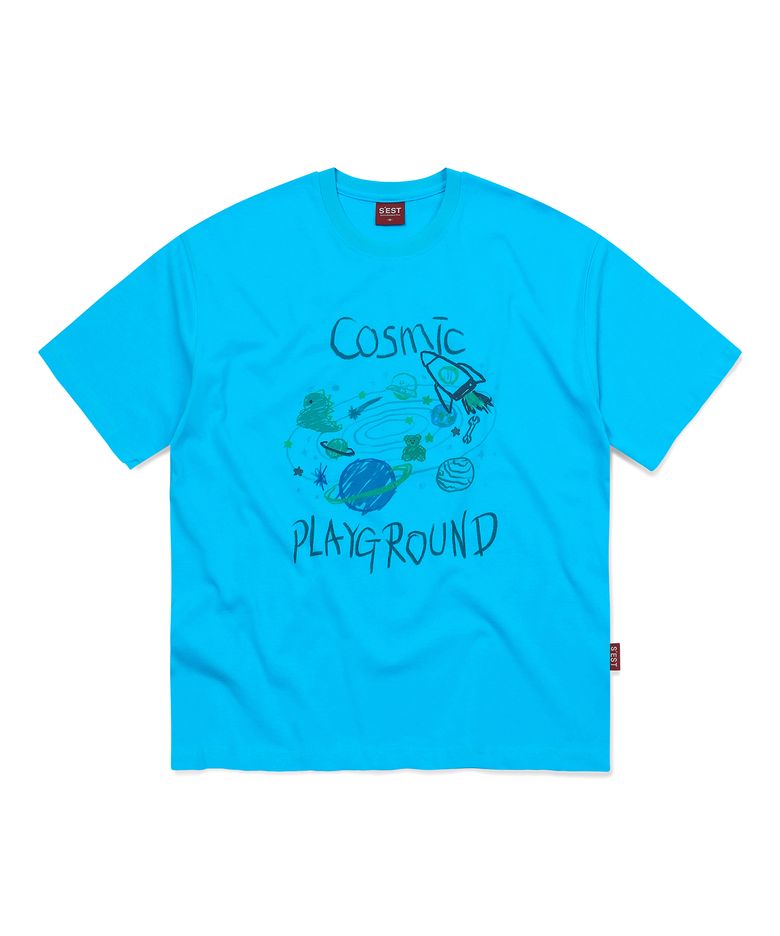 Play ground T-shirts Blue