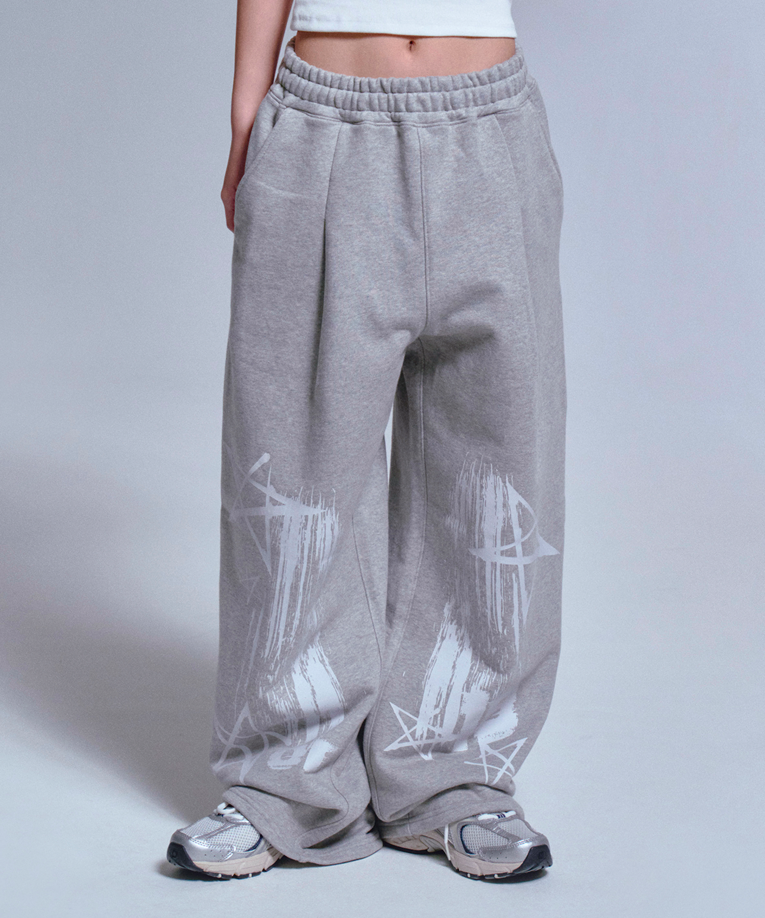 【GRAVER】25SS★ DYSTOPIA Training Pintuck Wide Pants MUSINSA | GRAVER [UNISEX]OF_19 Training Pintuck Wide