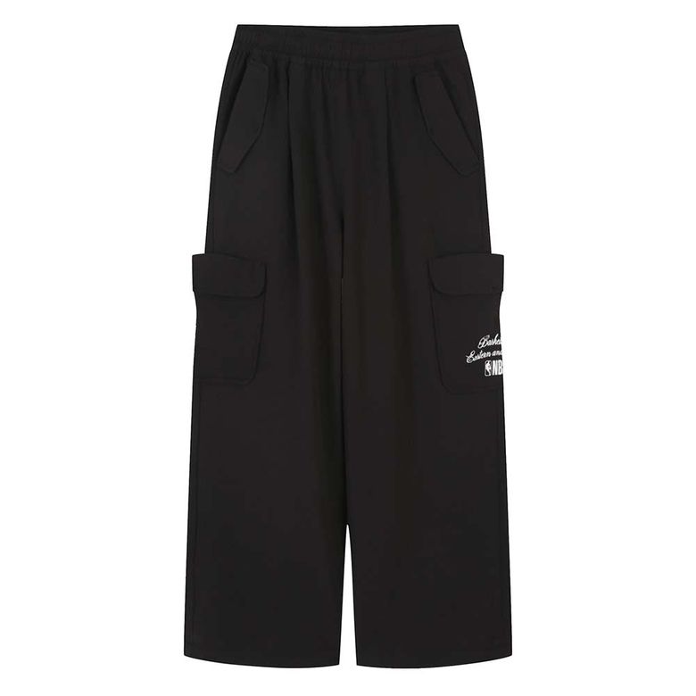 NBA 시어서커 포켓 팬츠(K252PT661P) 블랙