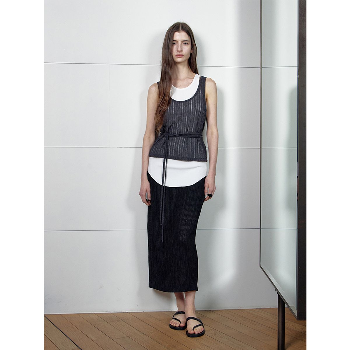 퍼블리카엑스(PUBLICKA X) AINHOA TOP CHACOAL
