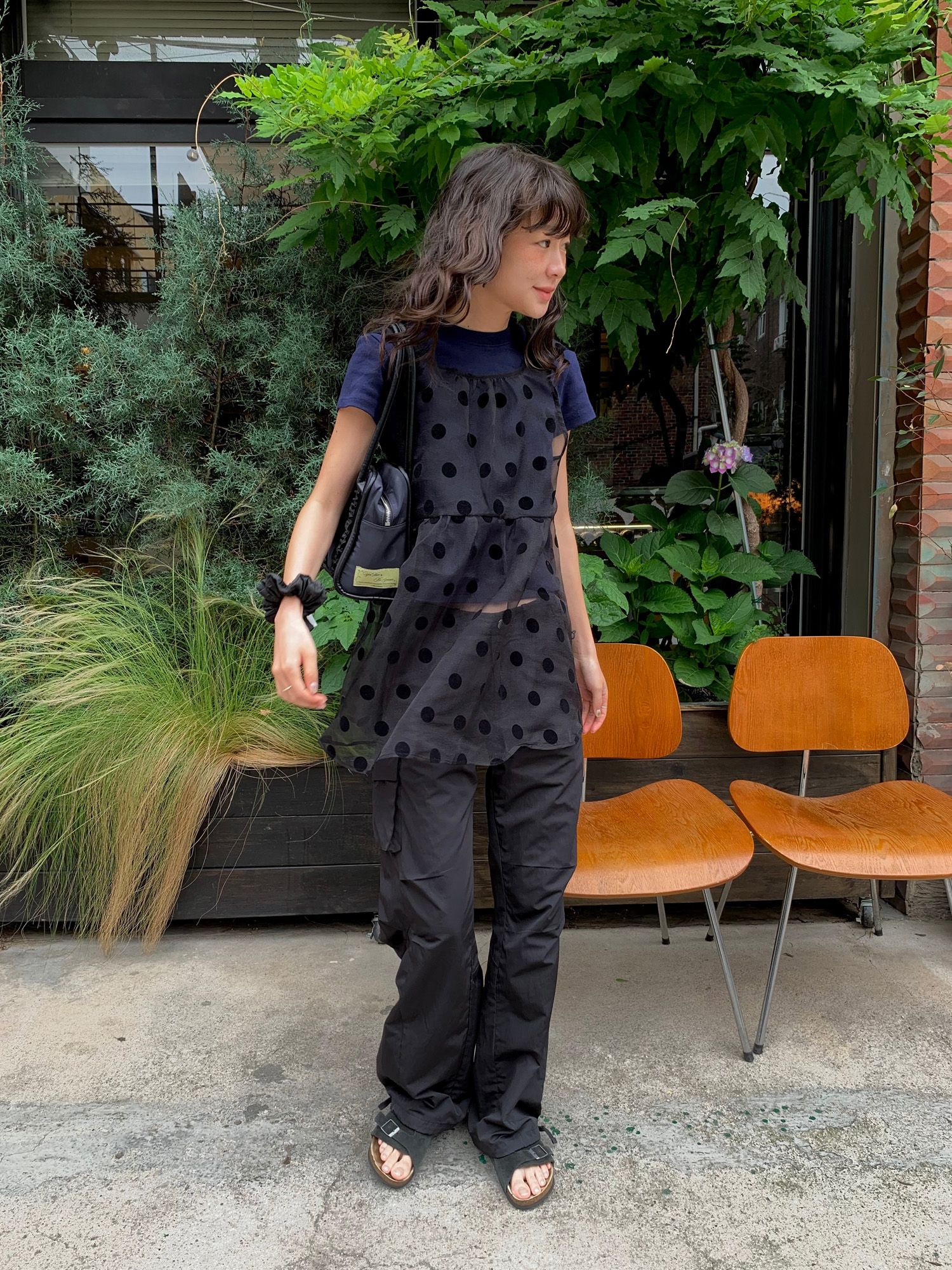 ● MA JOURNEE ● SHEER DOT ORGANZA DRESS_BLACK MUSINSA | MA JOURNEE SHEER DOT ORGANZA DRESS_BLACK