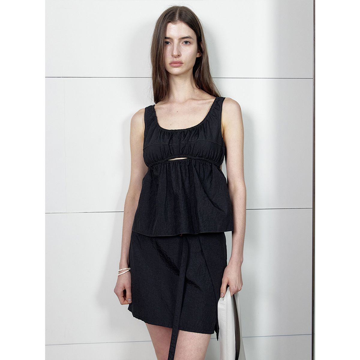 퍼블리카엑스(PUBLICKA X) VALENTINA TOP BLACK