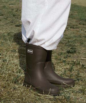 [천연고무]클래식 미드 레인부츠 - 4color