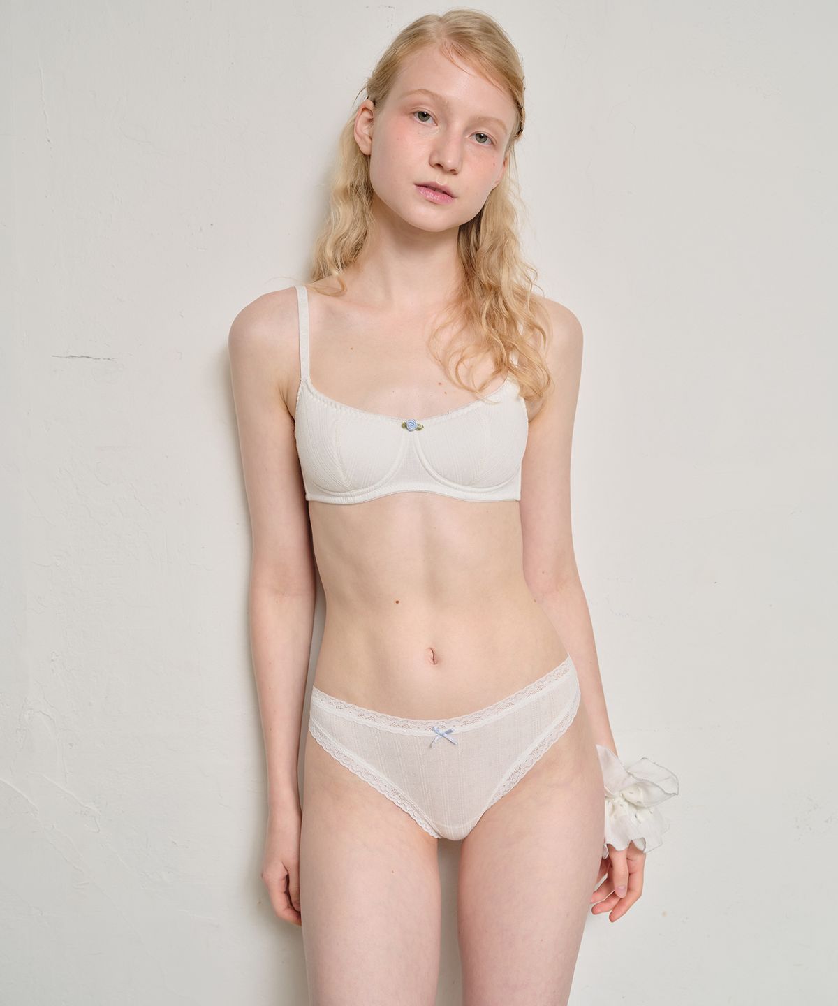 타입서비스(TYPESERVICE) TXT X TSW Eyelet Brief [Ivory]