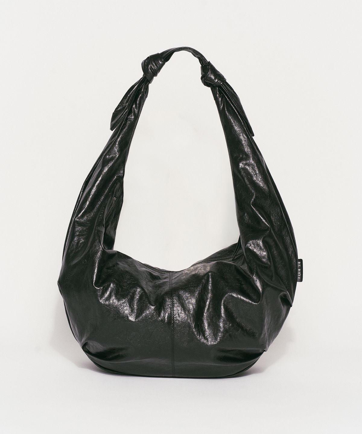 리이(RE RHEE) SLOUCHY HOBO BAG BLACK