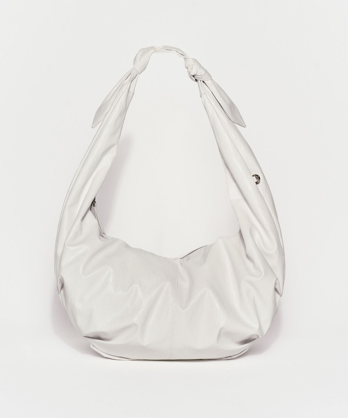 리이(RE RHEE) SLOUCHY HOBO BAG WHITE