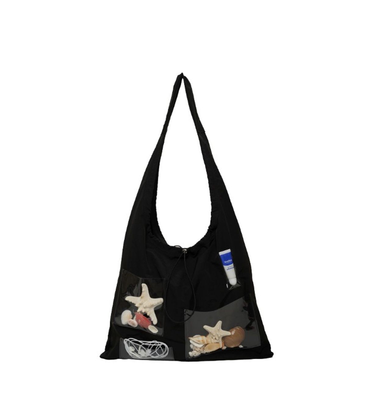 필인더블랭크(FILLINTHEBLANK) Stance Packable Multi Bag (Peep)(black)