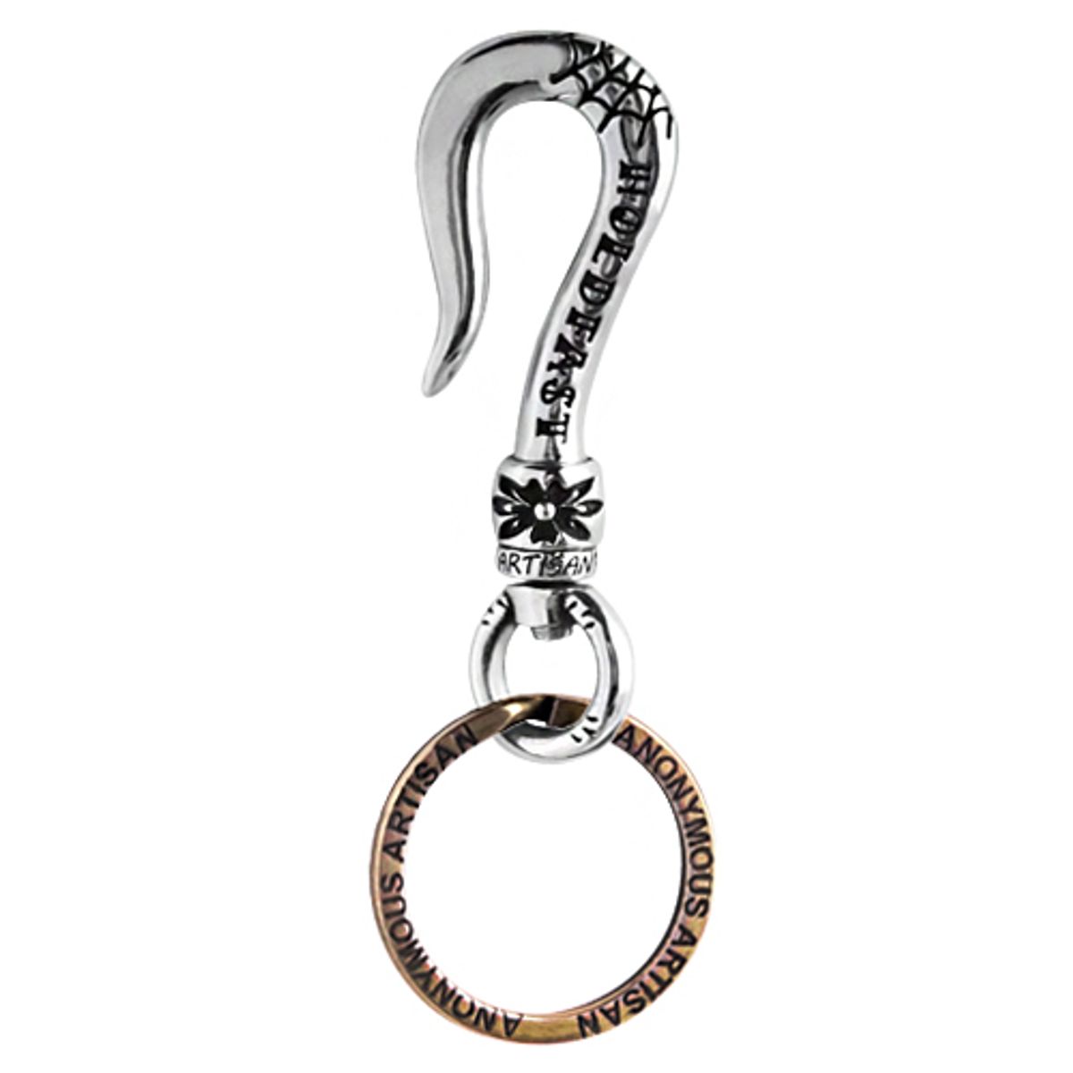 어나니머스아티즌(ANONYMOUS ARTISAN) Oldschool Style Hook Keyring