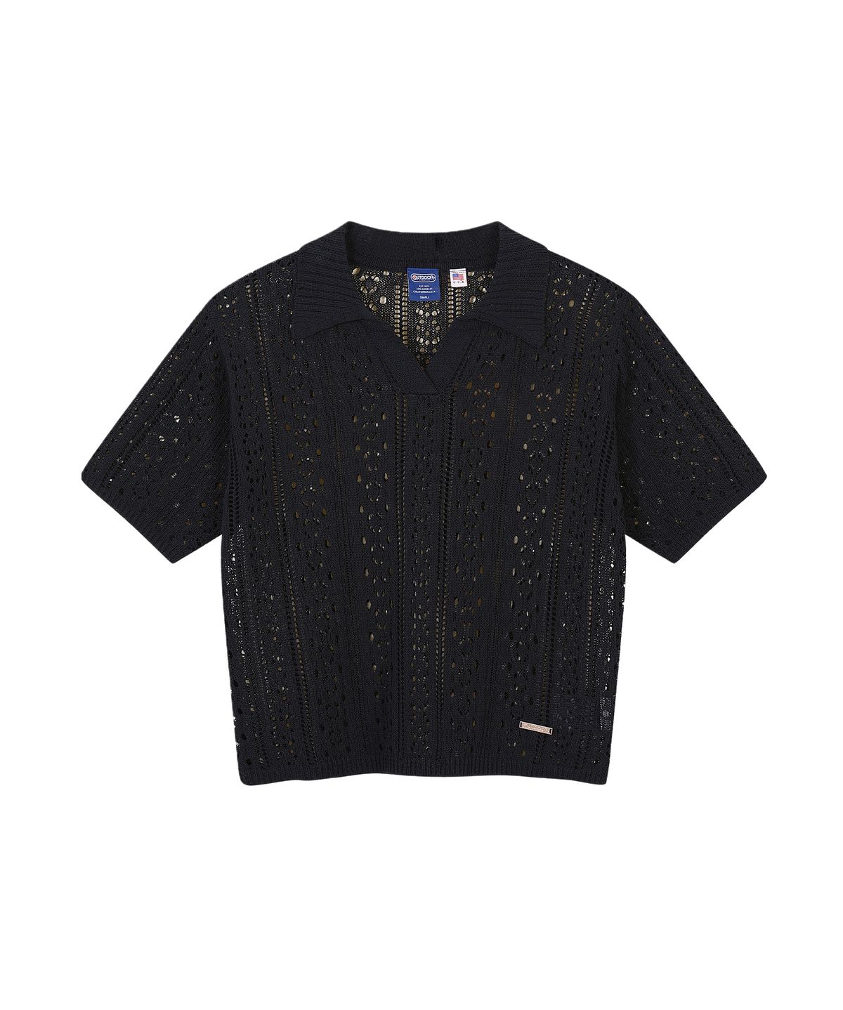 아웃도어 프로덕츠(OUTDOOR PRODUCTS) W OPEN COLLAR CABLE KNIT (NAVY)