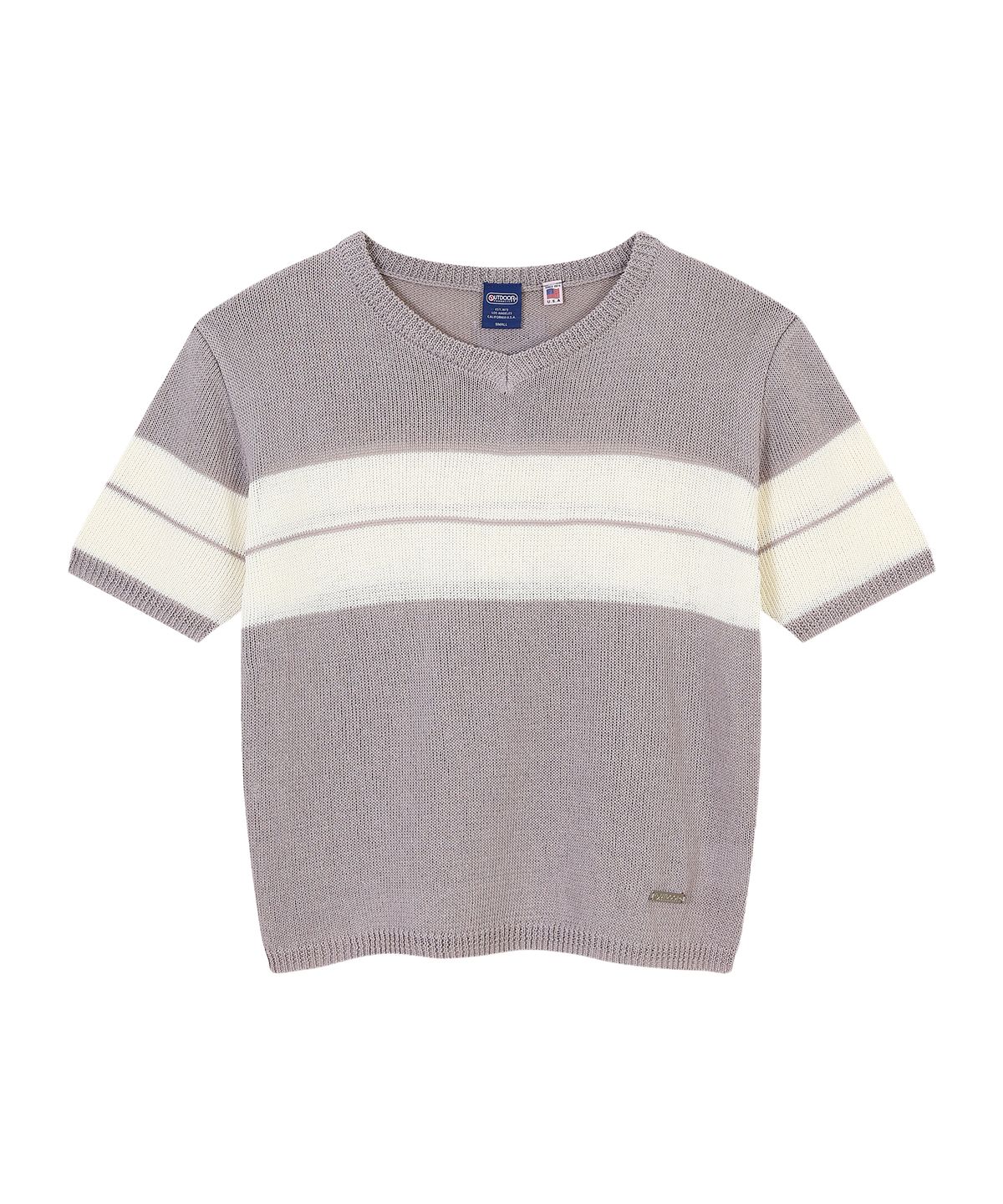 아웃도어 프로덕츠(OUTDOOR PRODUCTS) W V NECK KNIT (PURPLE)