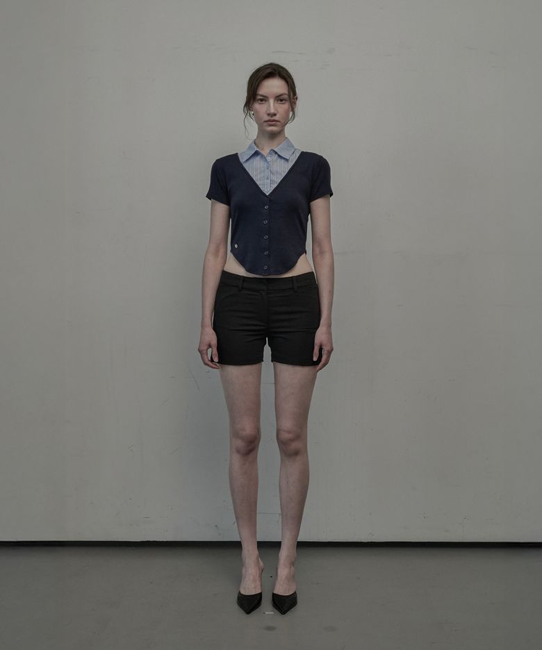 Emma Suit Shorts - Black