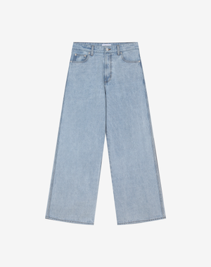 M401 와이드 플레어 진 [라이트 블루]