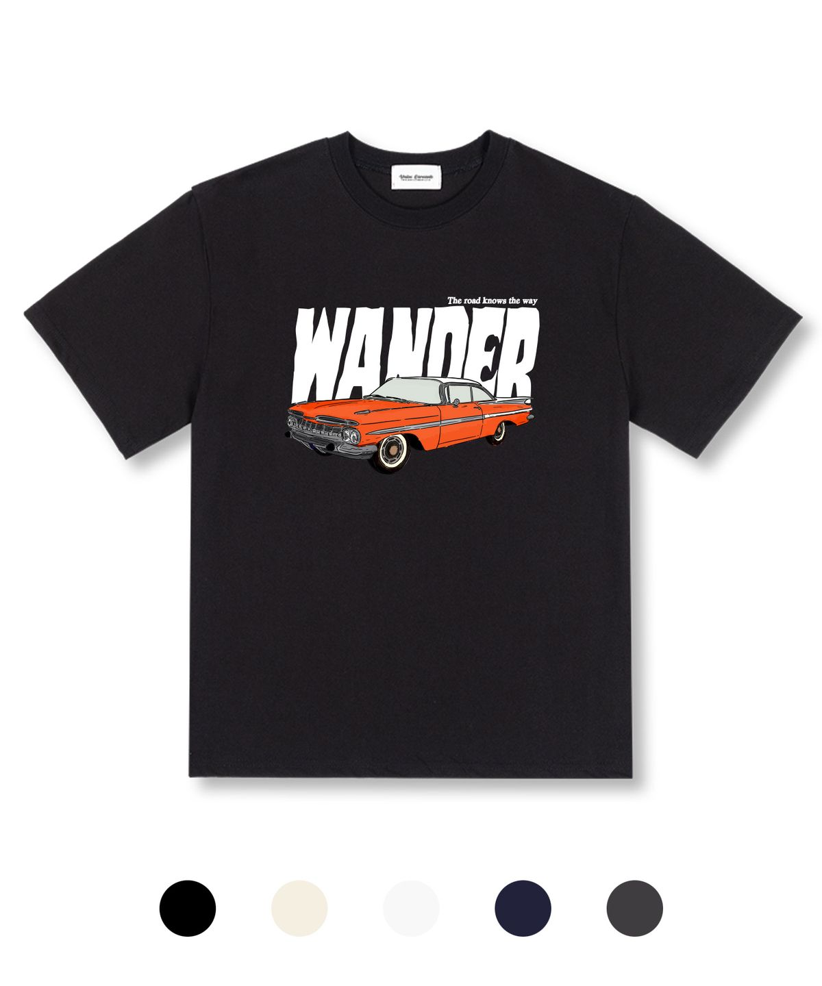 유니온가먼츠(UNION GARMENTS) 원더카 오버핏 반팔 티셔츠 5 COLOR