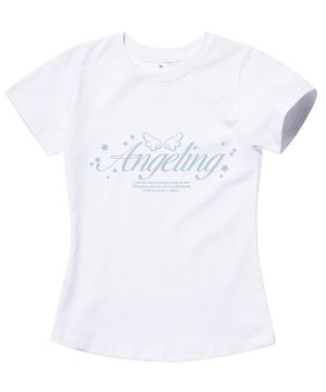 Angeling 슬림핏 반팔티