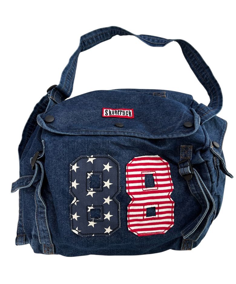 88 Denim Corss Bag ((medium indigo))