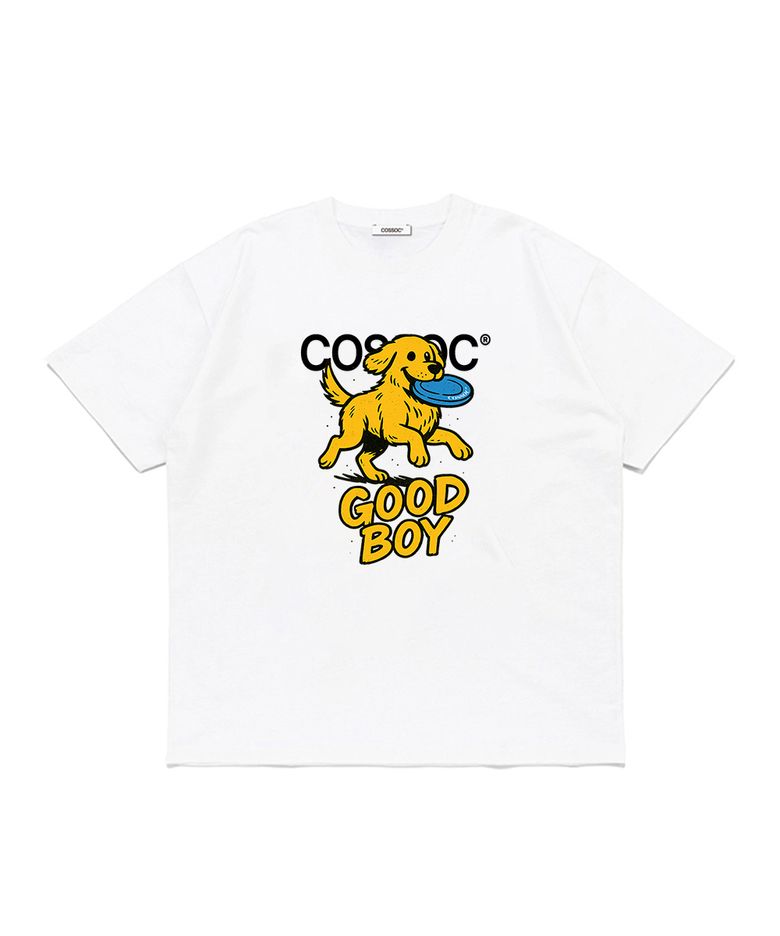 굿 보이 리트리버 티셔츠 (WHITE)