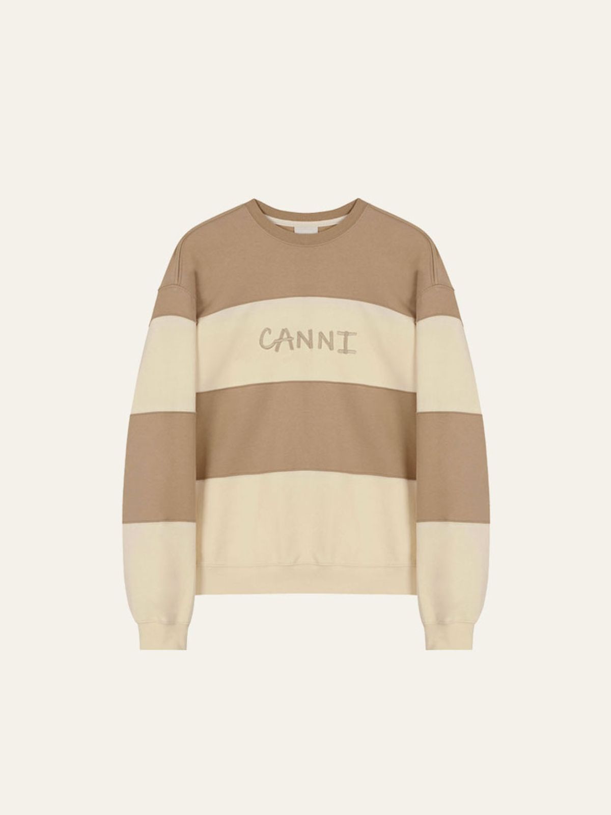 카니(CANNI) BREEZE SWEATSHIRTS (Beige)