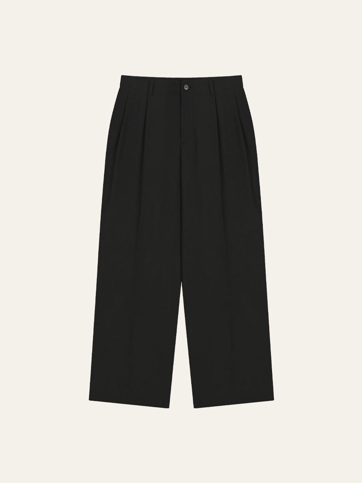 카니(CANNI) WOOL 2 TUCK STRAIGHT PANTS