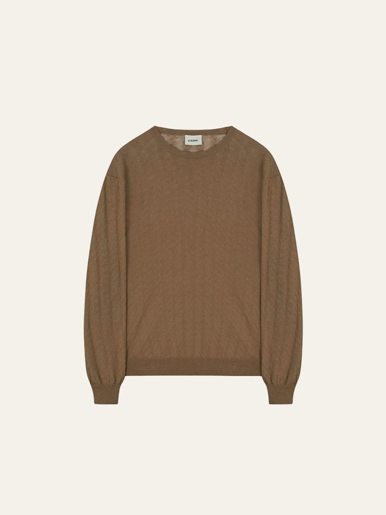 RELEX COMFORT SWEATER (Brown)