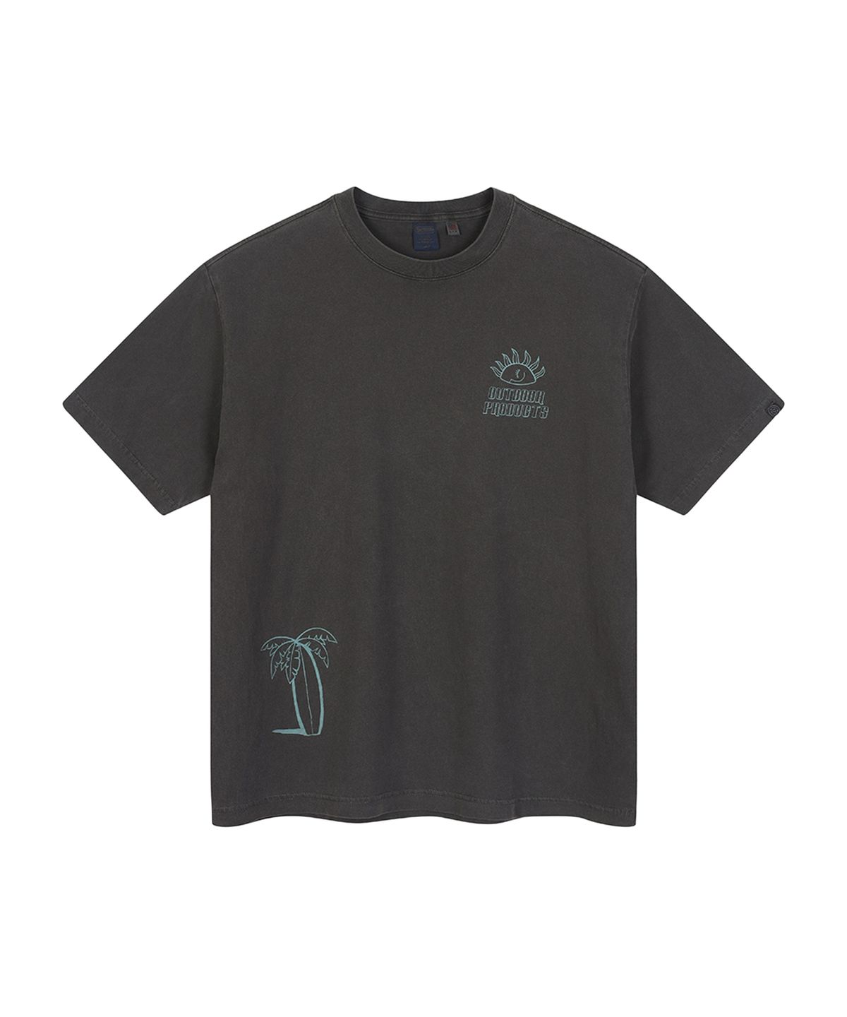 아웃도어 프로덕츠(OUTDOOR PRODUCTS) 3 POINT HALF SLEEVES (CHARCOAL)
