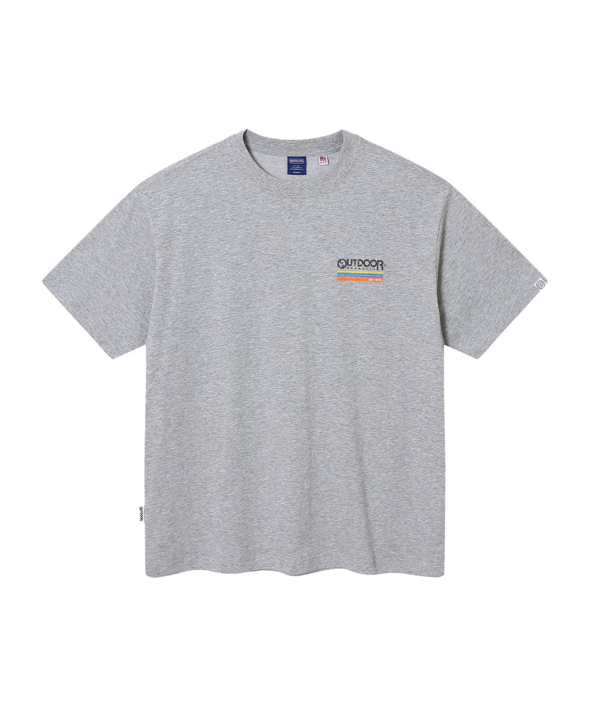 아웃도어 프로덕츠(OUTDOOR PRODUCTS) ESSENTIAL PANORAMA HALF SLEEVES (MELANGE)