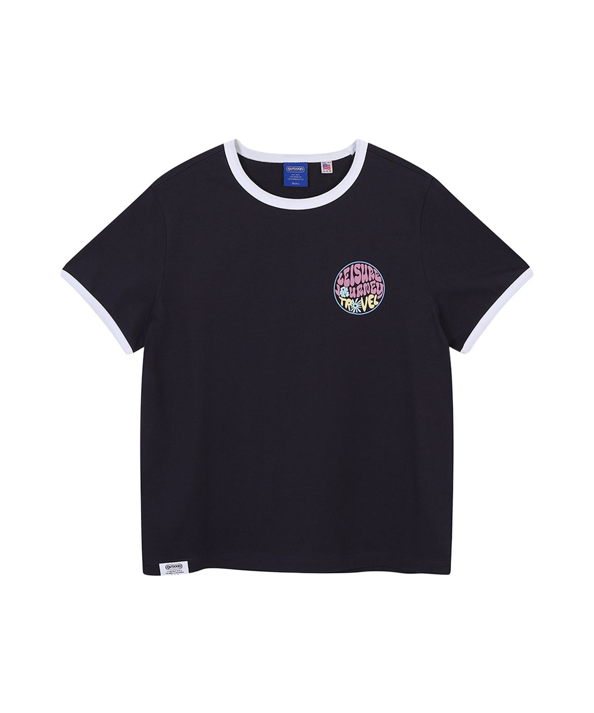 아웃도어 프로덕츠(OUTDOOR PRODUCTS) W LEISURE TRAVEL HALF SLEEVES (NAVY)