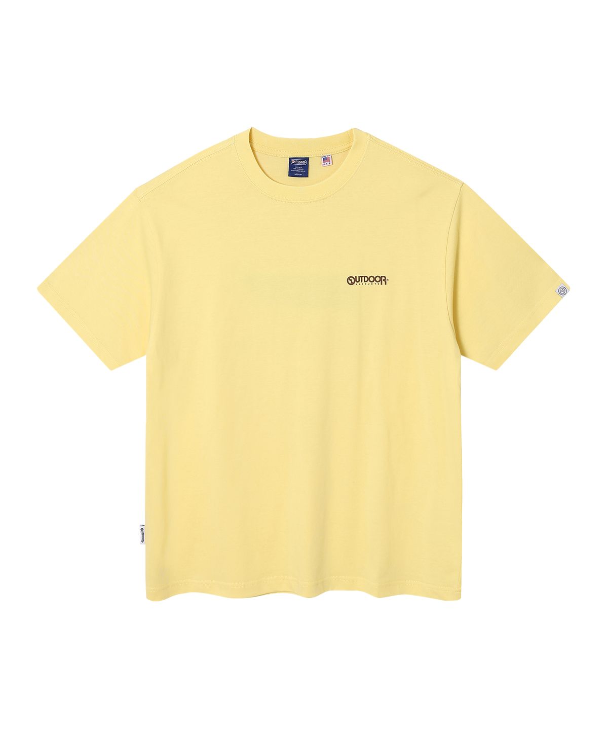아웃도어 프로덕츠(OUTDOOR PRODUCTS) SURF HALF SLEEVES (YELLOW)