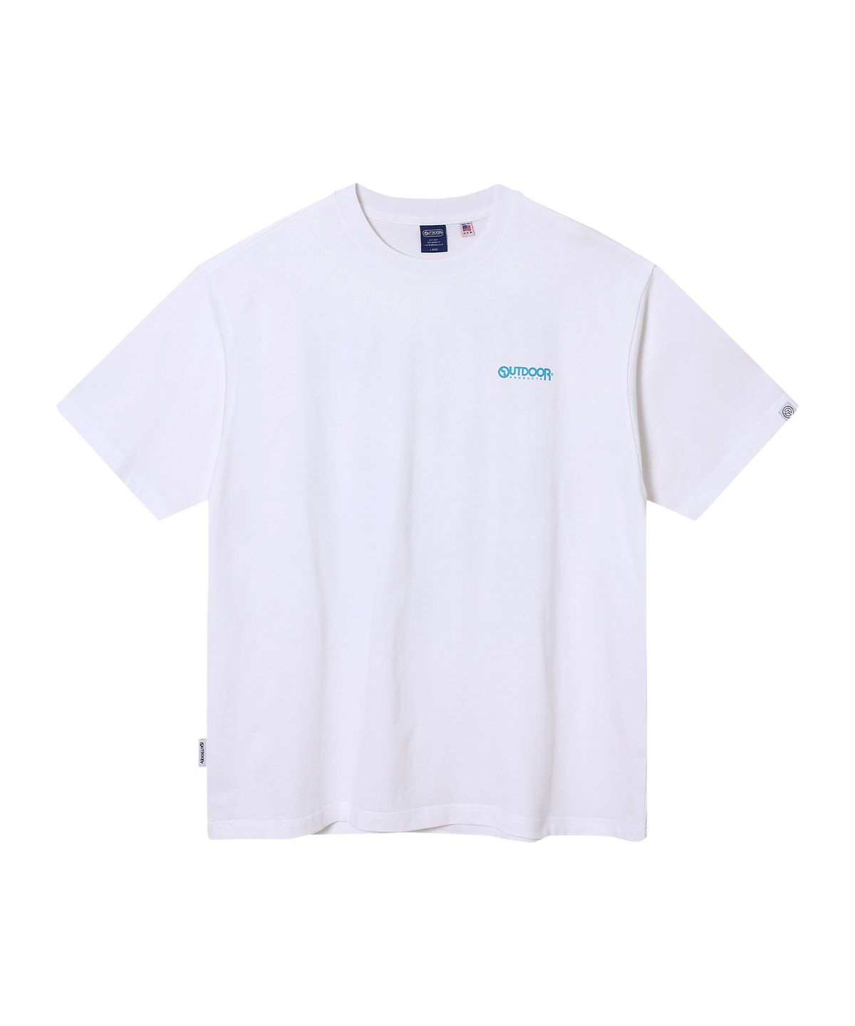 아웃도어 프로덕츠(OUTDOOR PRODUCTS) BEACH RUNNING HALF SLEEVES (WHITE)