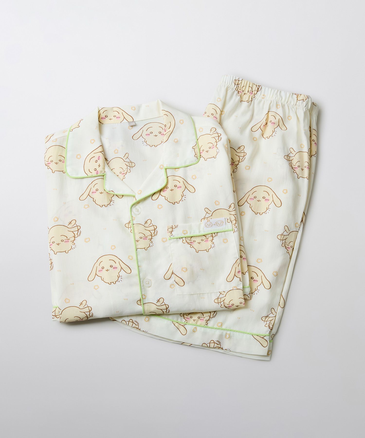 ◆SPAO◆ Rilakkuma Kuma's Summer Short Sleeve Pajamas BEIGE SPAO x Rilakkuma - Kuma's Summer Short Sleeve Pajamas – Harumio