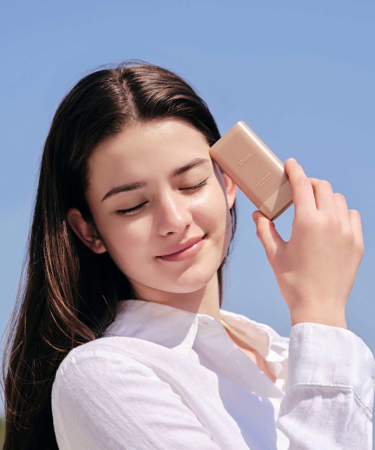띰뷰티(THIM BEAUTY) 띰 에어리 핏 선스틱 20g (비건인증 / SPF50+ PA++++)
