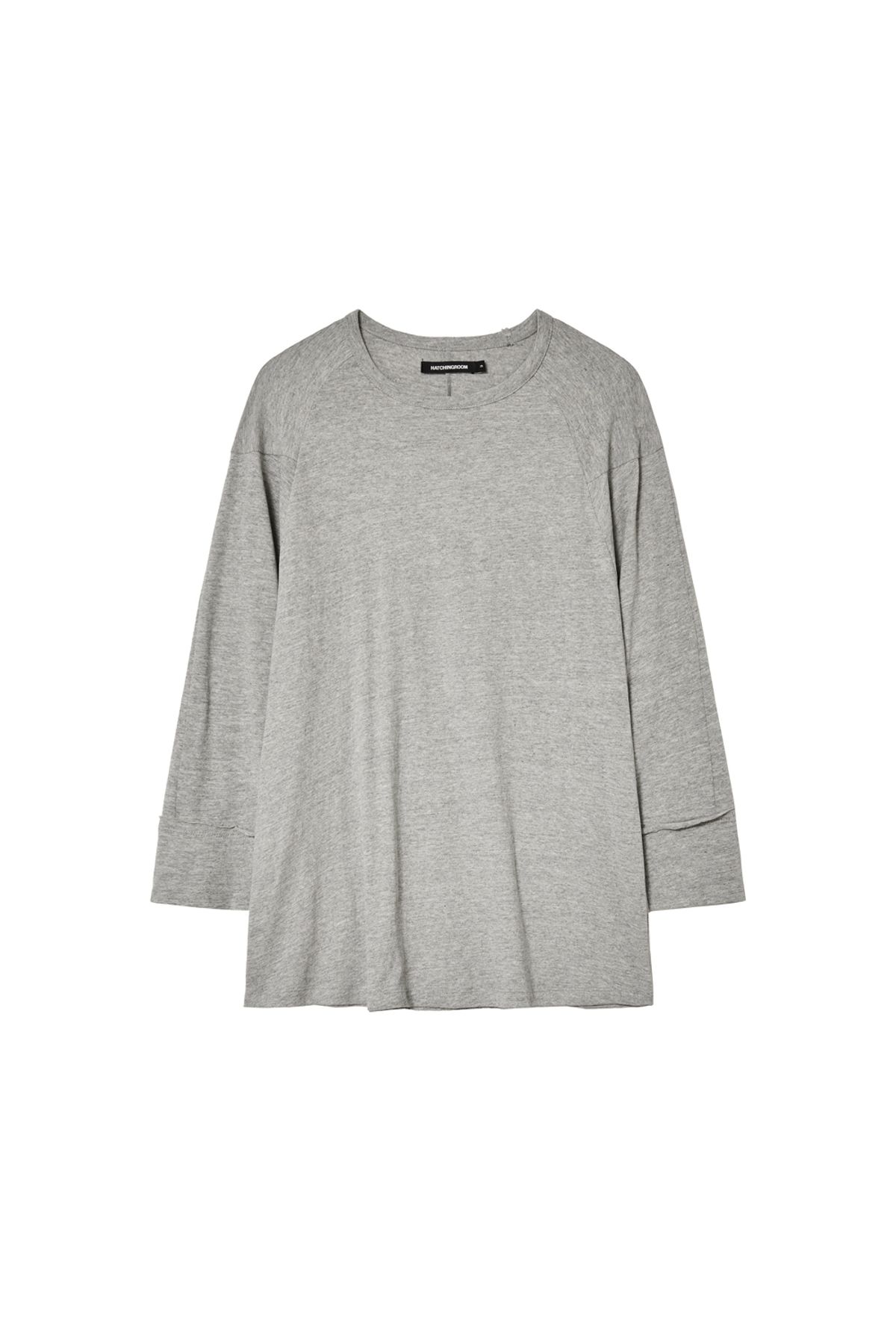 해칭룸(HATCHINGROOM) Seven Cut Tee M.Grey