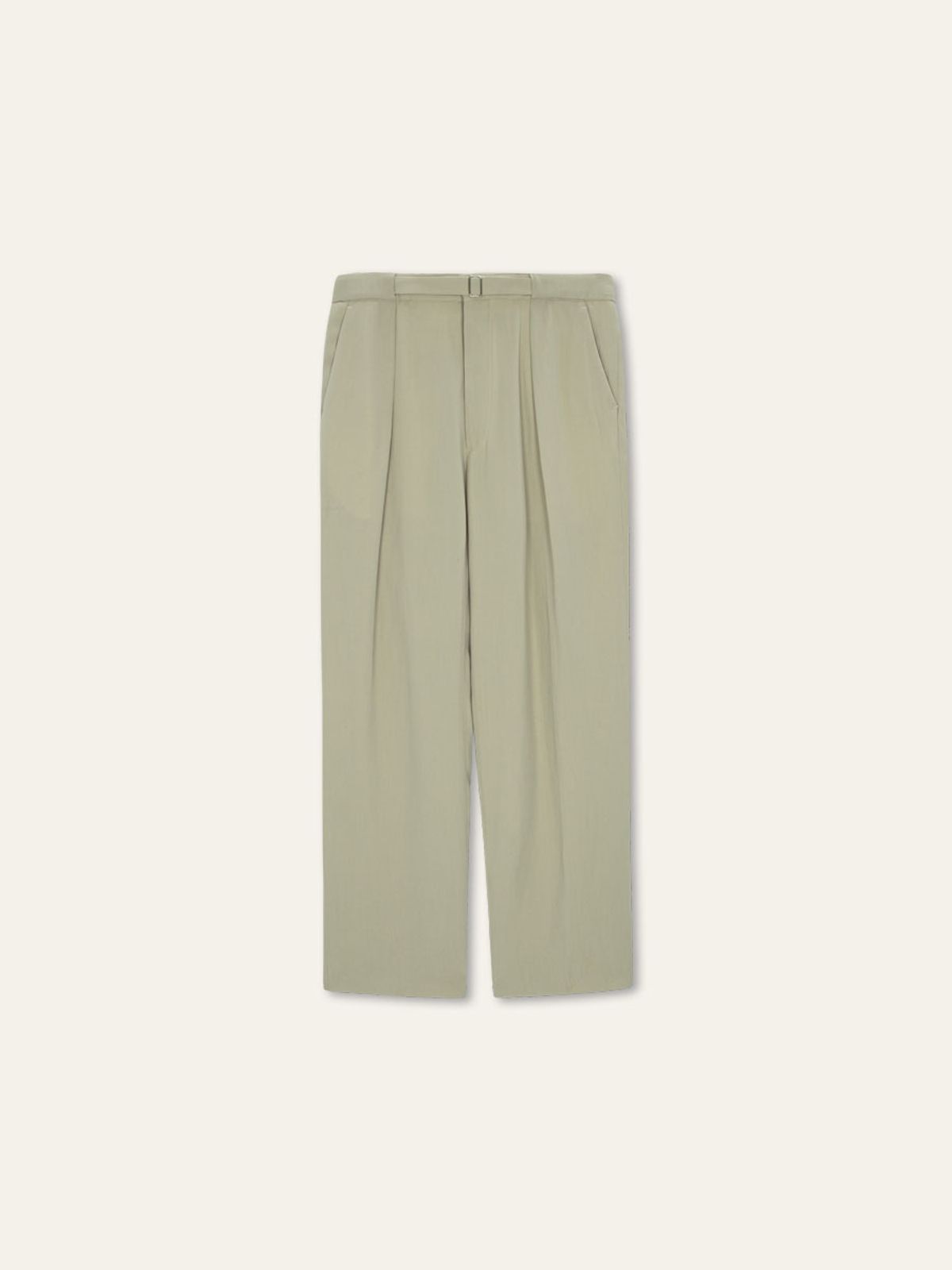 카니(CANNI) IN BELT WIDE PANTS(Beige)
