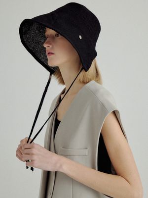 Danna linen bonnet hat_3color