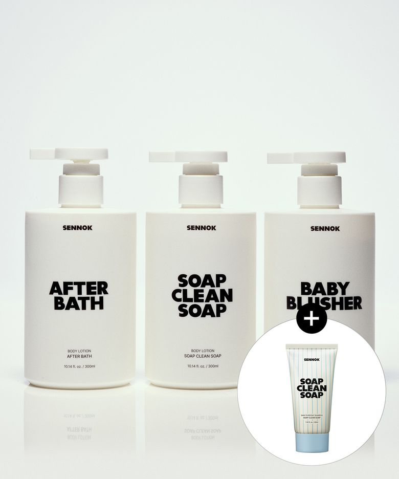 바디로션 300ml (3종 택1)+(증정) 솝클린솝 샴푸 40ml