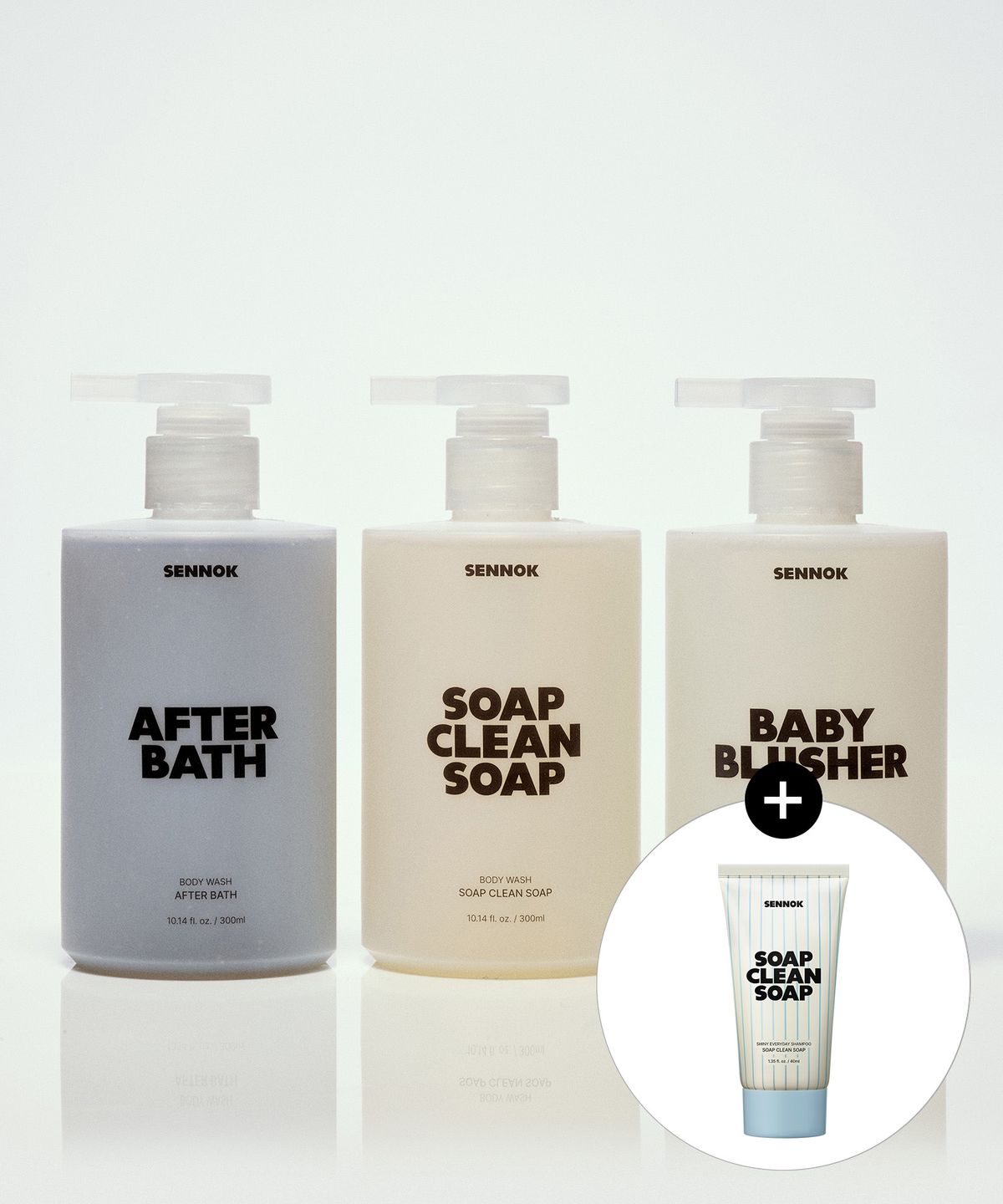 센녹(SENNOK) 바디워시 300ml (3종 택1)+(증정) 솝클린솝 샴푸 40ml