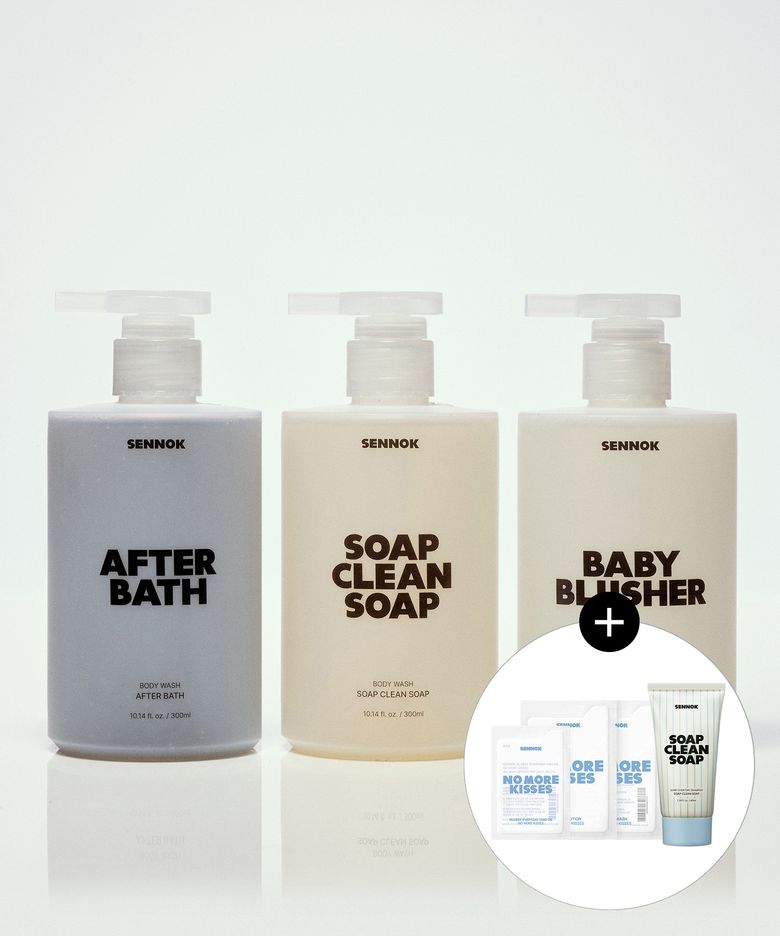 바디워시 300ml (3종 택1)+(증정) 샴푸 40ml+노모키샤쉐3종