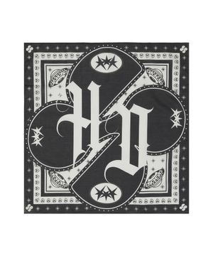 HD 클로버 로고 반다나 블랙