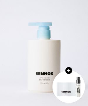 센녹 스크럽 핸드워시 솝 클린 솝 300ml +(증정) 센녹퍼퓸 애프터배스 1.8ML