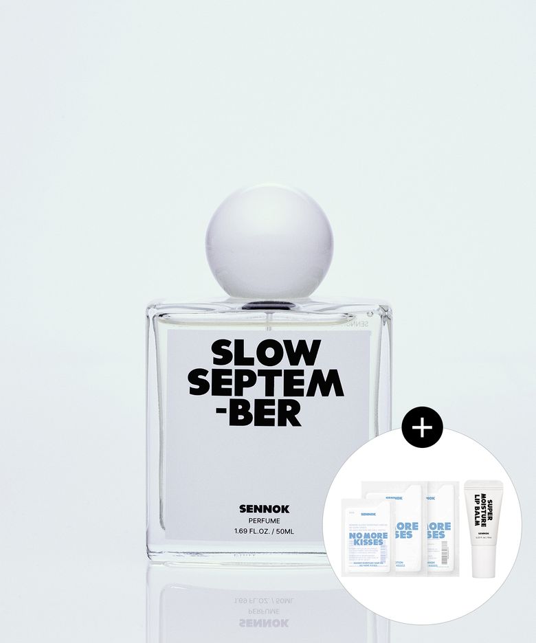 퍼퓸 슬로우셉템버 50ml+(증정) 슈퍼모이스처립밤+노모키샤쉐3종