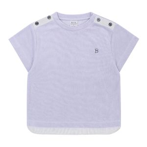 BZ33TS04VI 바이올렛 테리 반오픈 티셔츠