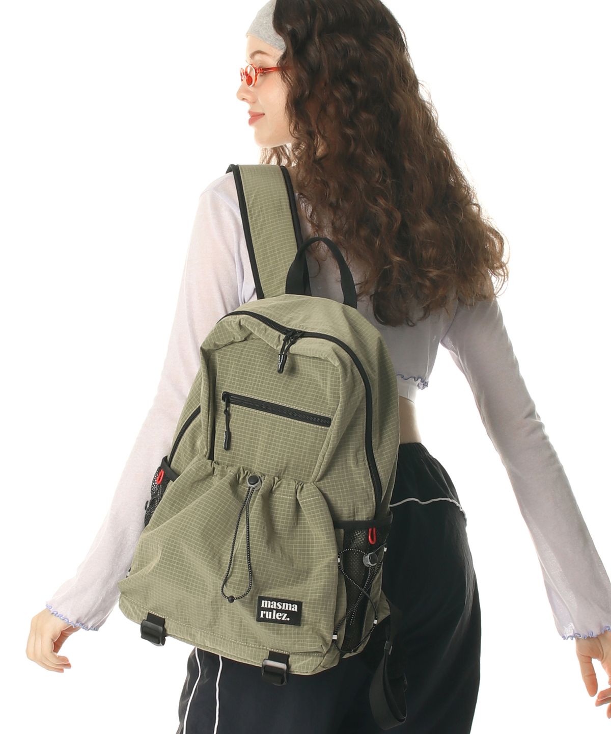 마스마룰즈(MASMARULEZ) Nomad light backpack_Olive