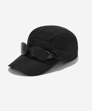 DEV:5 CAP 01 SUNGLASS CUT MESH BALLCAP_BLACK